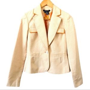 ⭐️🌟Etcetera Retro Polka Dot Blazer Sz 0